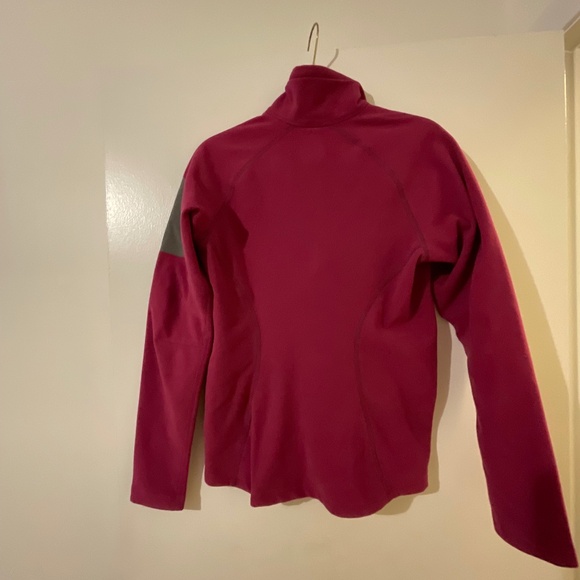Eddie Bauer FirstAscent long Slvs 1/4 zip mock neck microfleece top - Picture 4 of 9
